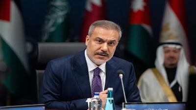 وزیر خارجه ترکیه کوچاندن فلسطینیان را رد کرد