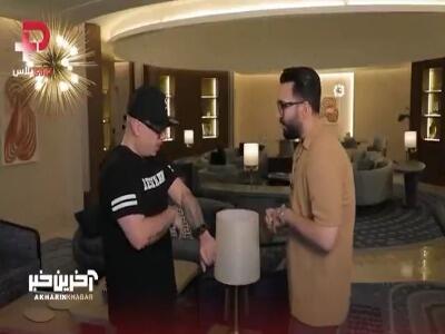 دی‌ جی‌ علی گیتور از راز تتوی تخت جمشید بر روی دستش می‌گوید