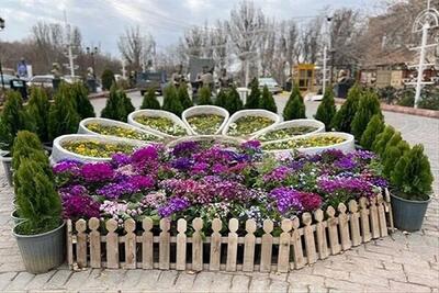 تداوم گلباران تبریز در بهار 1404