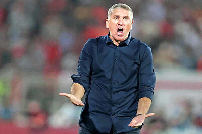 سرمربی پرسپولیسی شکوفا شد!