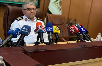 خبر مهم رئیس پلیس راهور درباره نرخ جرائم رانندگی