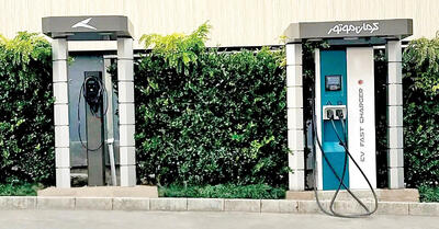 توسعه سراسری ایستگاه‌‌‌های شارژ خودروهای برقی کرمان موتور