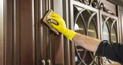 نکات طلایی برای پاک کردن چربی و لکه‌های روی کابینت‌ها