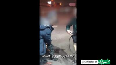 لحظه دستگیری آزارگر زنان تهرانی