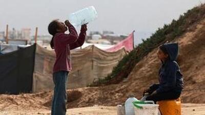 اسرائیل آب را به روی هزاران تن در غزه بست