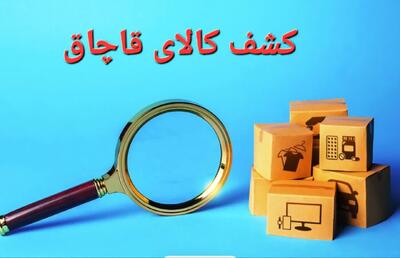 کشف لوازم بهداشتی خارجی قاچاق در بناب