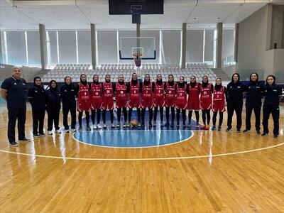 پیروزی تیم ملی بسکتبال زنان در دومین دیدار تدارکاتی در لبنان - پارس فوتبال