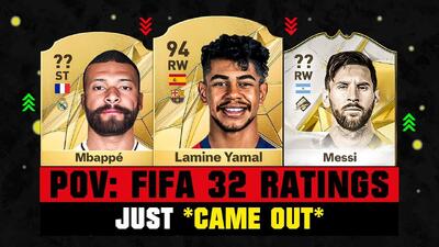 ریتینگ احتمالی بازیکنان در بازی EA FC 32 با حضور یامال، صلاح و امباپه - پارس فوتبال