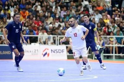 تیم ملی فوتسال ایران نایب قهرمان شد