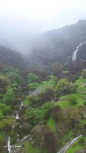 فیلم منظره رؤیایی مخمل‌کوه زیر باران