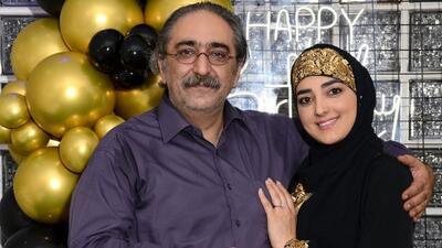 موتورسواری ستاره سادات قطبی به همراه همسرش شهرام شکیبا + ویدیو