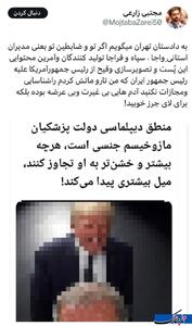 هشدار نماینده تهران به دادستانی: مجازات سازندگان تصویر توهین‌آمیز علیه رئیس‌جمهور ایران