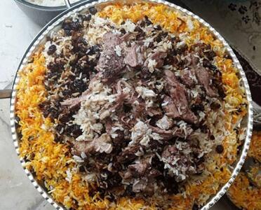 طرز تهیه ته چین گرمساری به سبک عشایری ها