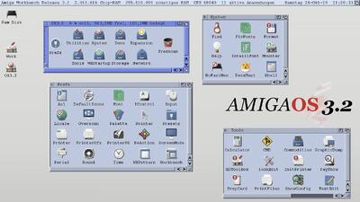 انتشار نسخه ۳/۲/۳ سیستم‌عامل AmigaOS با بیش از ۵۰ بهبود جدید