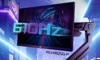 ایسوس مانیتورهای ROG XG248Q5G-P و ROG XG32UCG را رونمایی کرد