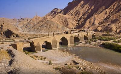 بازسازی پل تاریخی مشیر در دشتستان