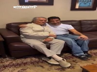 قابی از بهروز وثوقی و نوید محمدزاده، مجازی را ترکاند