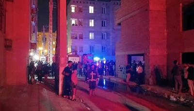 آتش‌سوزی در مسکن مهر آبادان؛ ۱۴ نفر مصدوم شدند