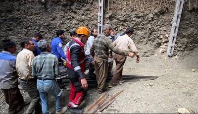 سقوط کارگر جوان در کوثر شمالی