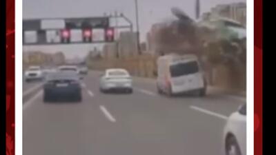 سانحه رانندگی عجیب در باکو