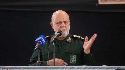 واکنش مهم یک مقام عالی‌رتبه سپاه قدس به مذاکره ایران و آمریکا و تهدیدات ترامپ
