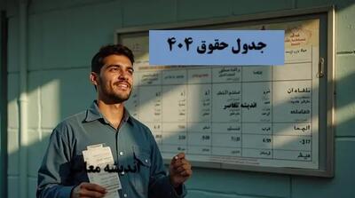 جدول حقوق ۴۰۴ اندیشه معاصر