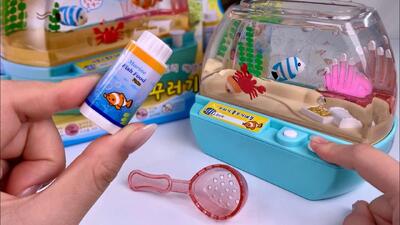 اسباب بازی آکواریوم زیرآبی نمو به سبک ASMR!