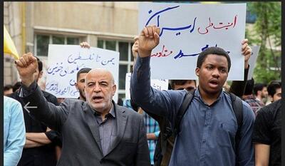 تجمع دانشجویی در دانشگاه امیرکبیر+تصاویر