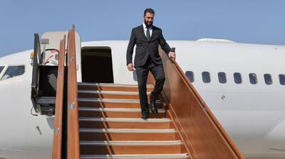 تصویری از دیدار الجولانی با رئیس امارات در ابوظبی |  انصاف نیوز