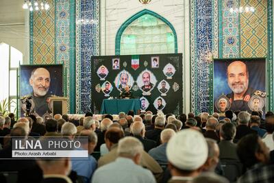 مراسم گرامیداشت سالگرد شهادت شهدای کنسولگری ایران در سوریه