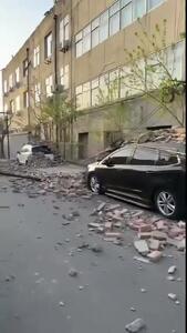 طوفان‌های شدید، مردم چین را وحشت زده کرد + فیلم