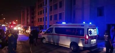 ۱۴ مصدوم در آتش‌سوزی مسکن مهر آبادان