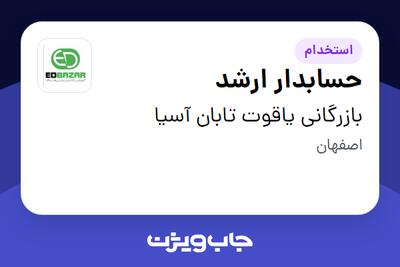 استخدام حسابدار ارشد در بازرگانی یاقوت تابان آسیا