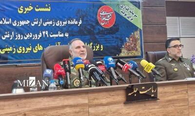 فرمانده نیروی زمینی ارتش: تمام تسلیحات ما هوشمند، نقطه‌زن، دوربرد و دارای قابلیت شبکه‌پذیری هستند