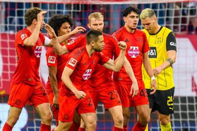 بایرن مونیخ 2-2 دورتموند / درکلاسیکر برنده نداشت - پارس فوتبال