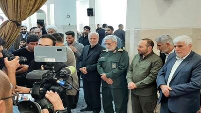 اولین سالگرد شهادت سردار زاهدی و همرزمانش برگزار شد