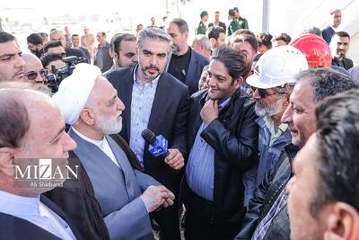عکس/ بازدید رئیس قوه قضاییه از کارخانه «صنایع پتروشیمی هگمتانه» همدان
