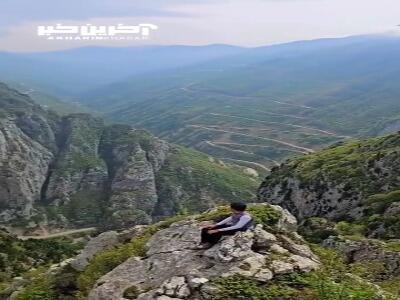 رقص مه در دامان کوه‌های سرسبز اشکورات گیلان