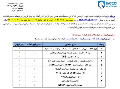 فرصت استثنایی ایران خودرو برای مشتریان | فروش فوق‌العاده ایران خودرو با 300 میلیون تومان