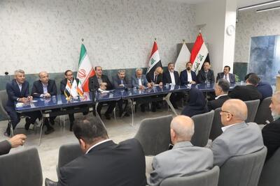 نشست تجار عراقی و روسای اتاق بازرگانی پنج استان عراق با هیأت اقتصادی استان قزوین 