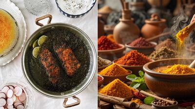 ترکیبات و طرز تهیه ادویه قلیه ماهی