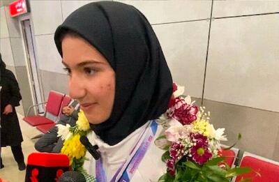 هلیا حضرتیان: مدال‌هایم را به تمام مادران ورزشکاران تقدیم می‌کنم