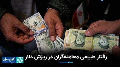 رفتار طبیعی معامله‌گران در ریزش دلار
