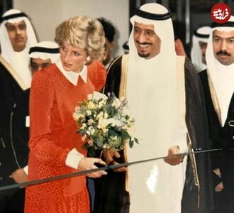 عکس/ دیدار ملک سلمان پادشاه عربستان ۳۸ سال پیش با پرنسس دایانا | اقتصاد24