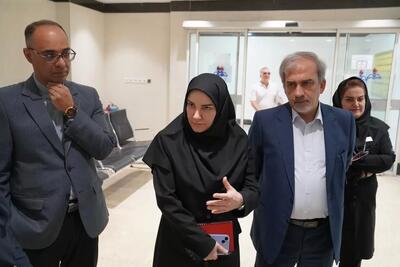 معاون وزیر نفت از بیمارستان صنعت نفت تهران بازدید کرد