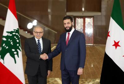 نواف سلام و الجولانی دیدار کردند