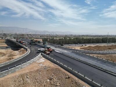 بزرگترین تقاطع غیرهمسطح ملی در شیراز افتتاح می‌شود
