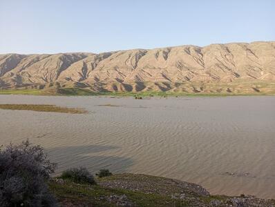 غرق شدن زمین‌های کشاورزی و باغات عرب‌ رودبار سیروان
