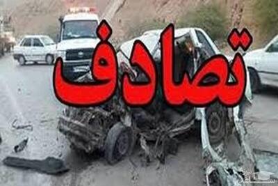 یک فوتی و ۶ مصدوم براثر سانحه تصادف در بزرگراه شهر کرمانشاه- ایونا نیوز