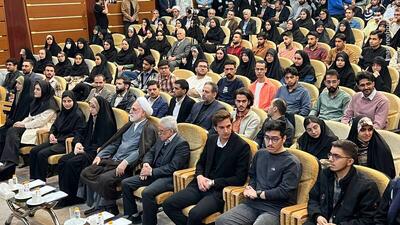 عکس/ حضور رئیس عدلیه در میان دانشجویان دانشگاه بوعلی همدان